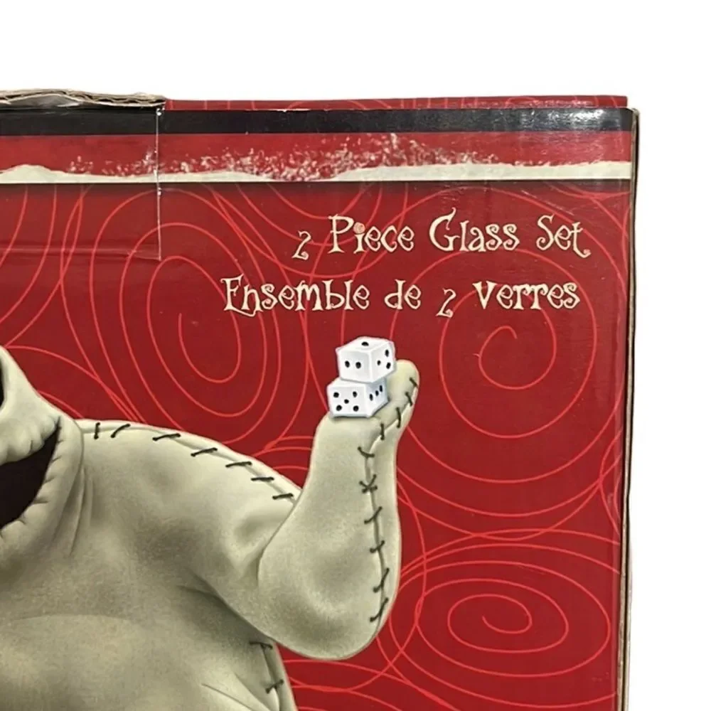 The Nightmare Before Christmas 2-Pc 16 oz Glassware Set